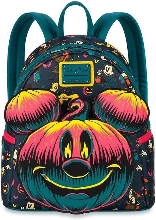 Mickey Mouse Halloween Glow-in-the-Dark Loungefly Mini Backpack
