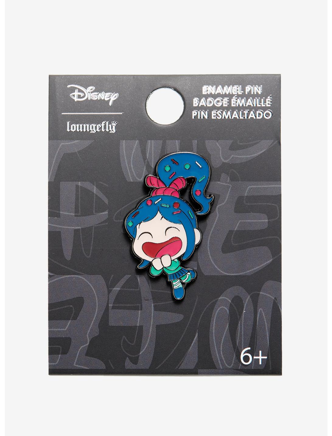 Loungefly Disney Wreck-It Ralph Chibi Vanellope Von Schweetz Enamel Pin