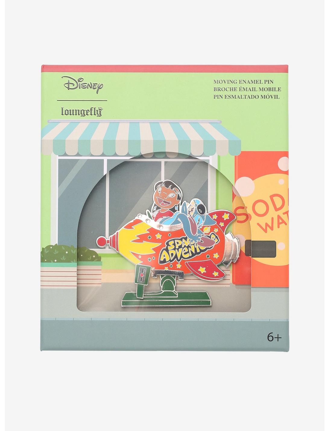 Loungefly Disney Lilo & Stitch Rocket Enamel Pin