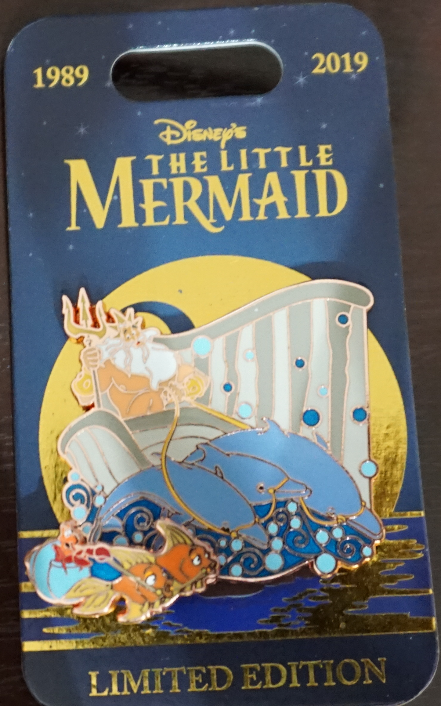 D23 Expo 2019 - The Little Mermaid 30th Anniversary - King Triton and Sebastian Limited Edition 300