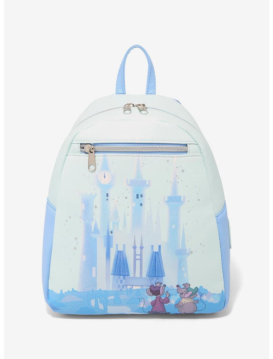 Loungefly Disney Cinderella Castle & Mice Mini Backpack