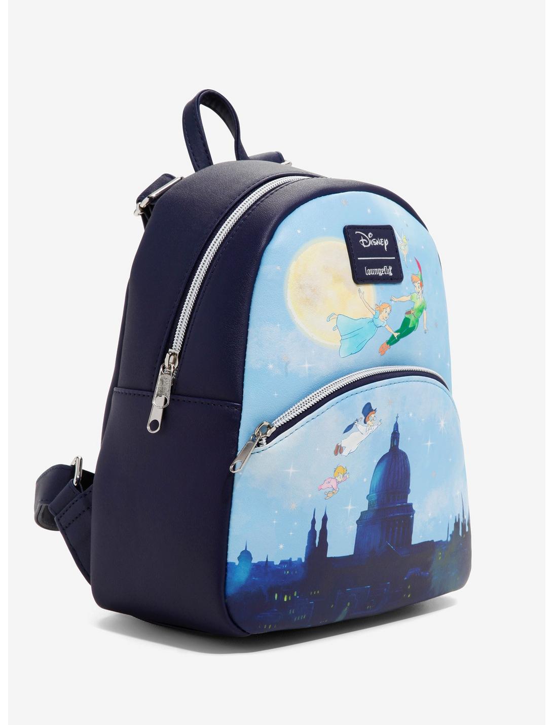 Loungefly Disney Peter Pan Flying City Mini Backpack