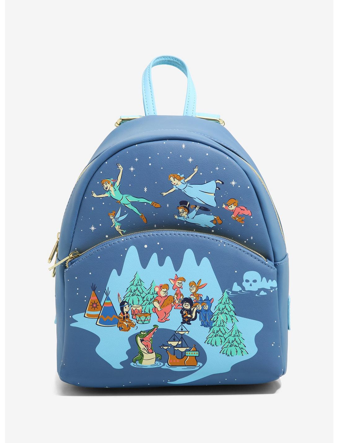 Loungefly Disney Peter Pan Never Land Mini Backpack