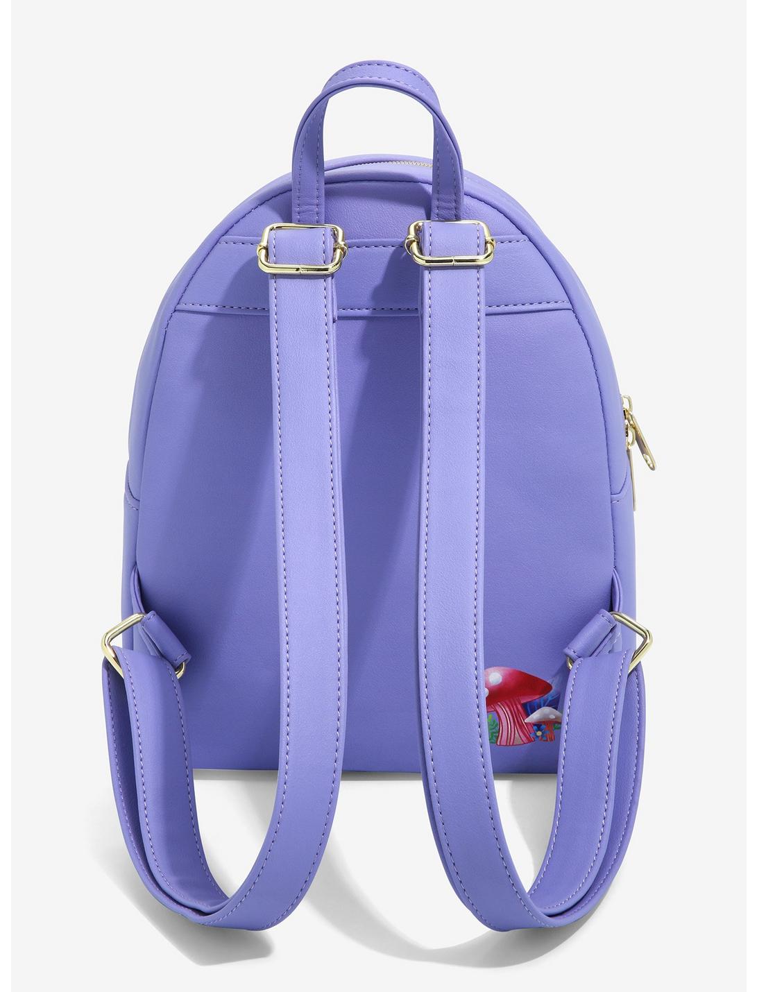 Loungefly Disney Alice In Wonderland Mushroom Caterpillar Mini Backpack