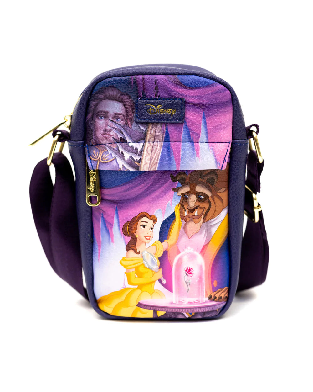 Disney Beauty and The Beast Enchanted Rose Park Crossbody Bag