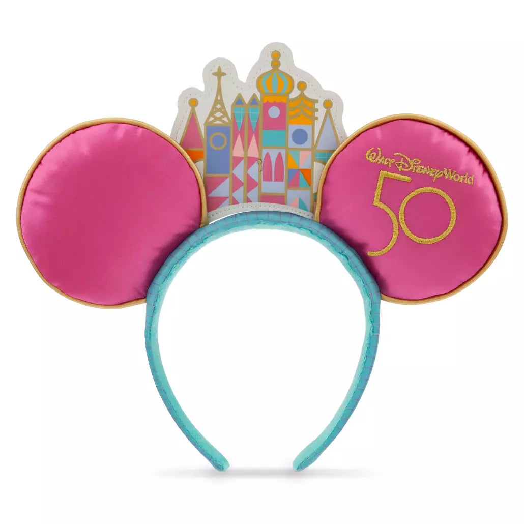 Mickey Mouse: The Main Attraction Ear Headband for Adults – Disney it's a small world – Limited Release