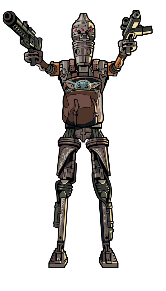 FiGPiN IG-11 with The Child (580) Property: Star Wars The Mandalorian