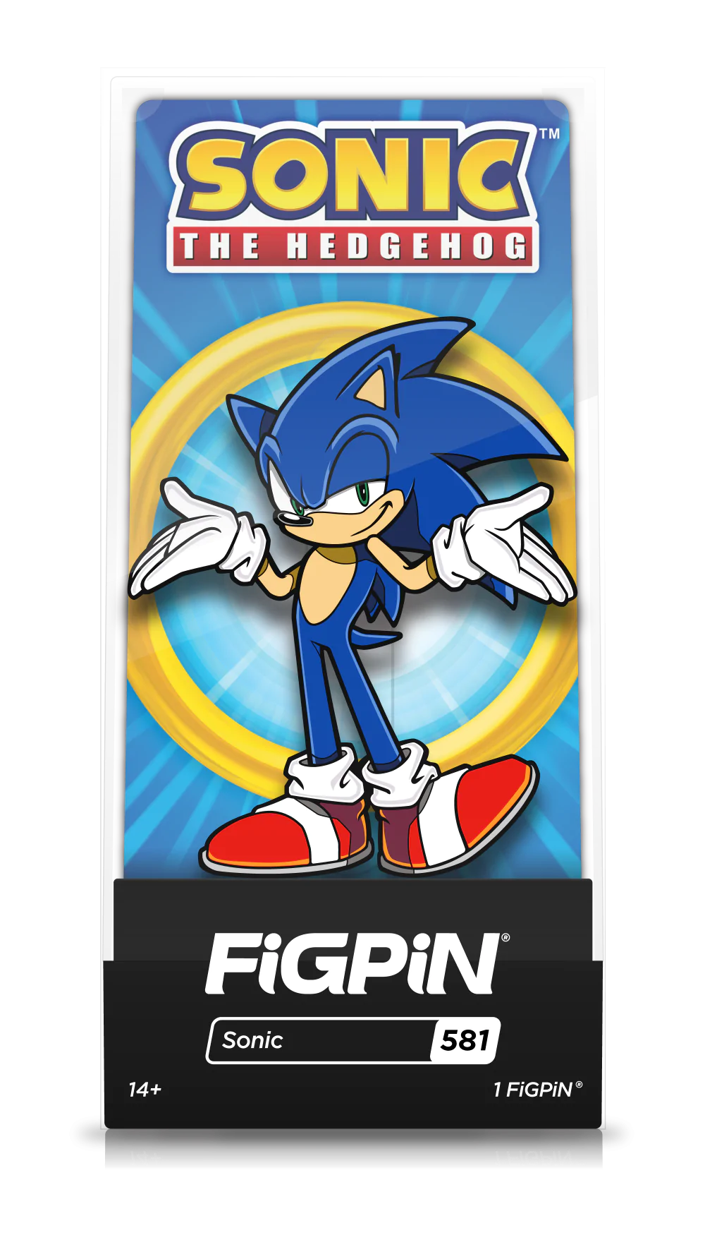 FiGPiN Sonic (581) Property: Sonic The Hedgehog