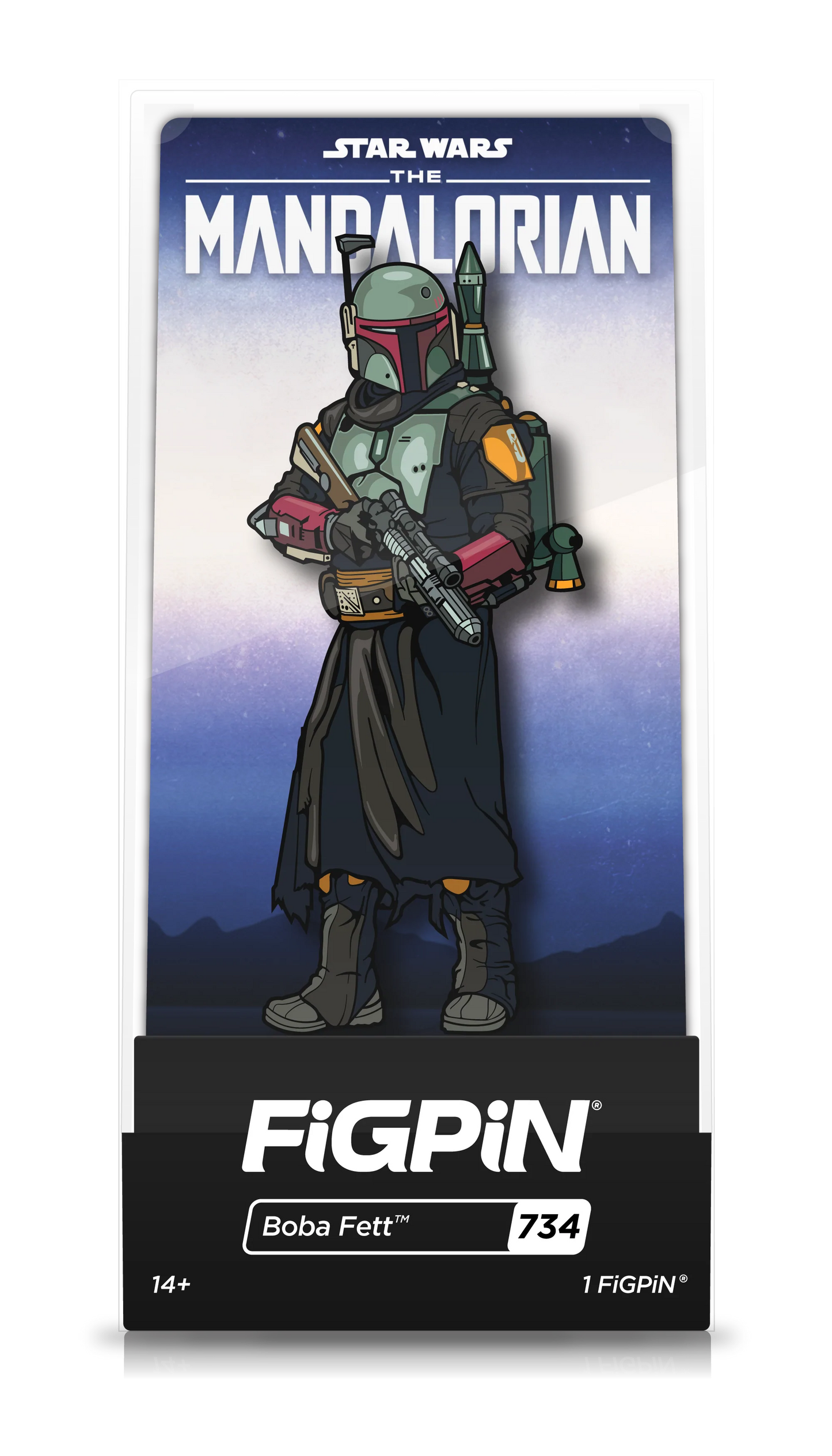 FiGPiN Boba Fett (734) Property: Star Wars The Mandalorian