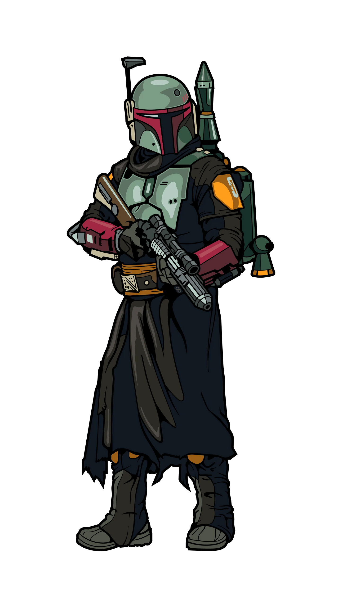 FiGPiN Boba Fett (734) Property: Star Wars The Mandalorian