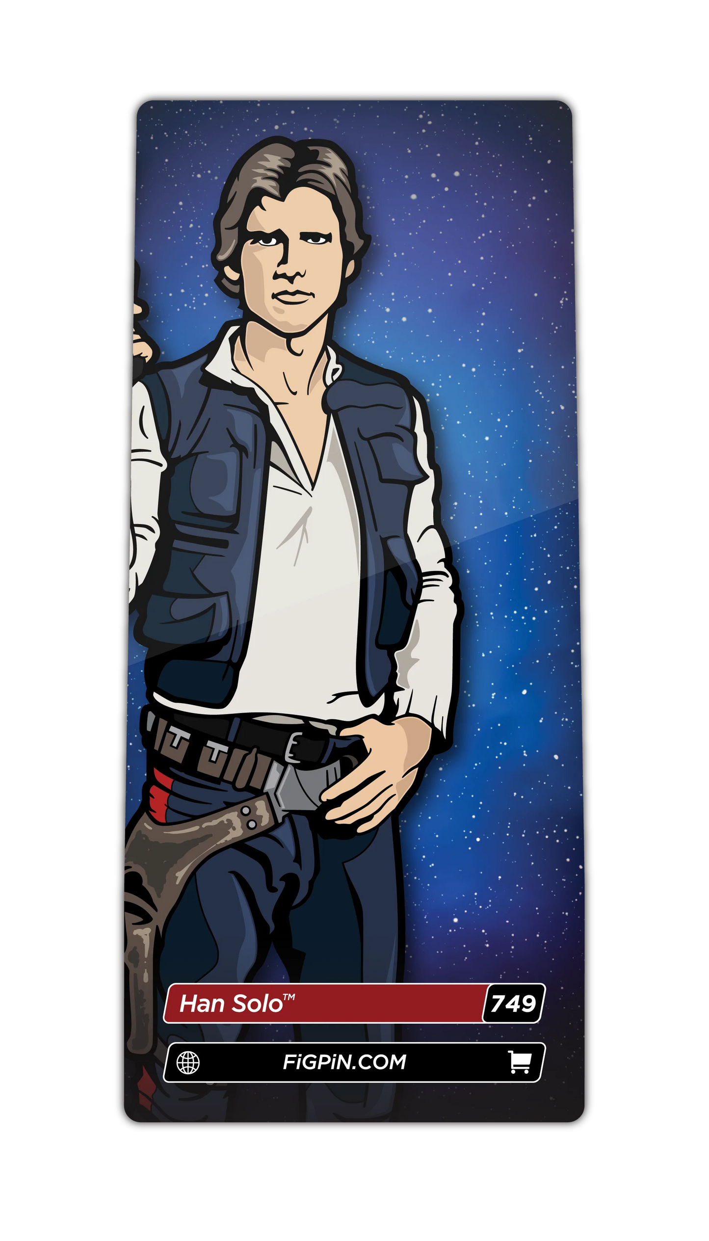FiGPiN Han Solo (749) Property: Star Wars A New Hope