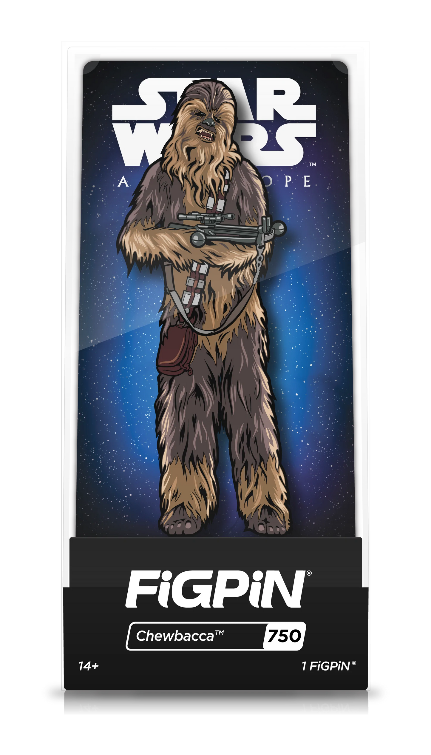 FiGPiN Chewbacca (750) Property: Star Wars A New Hope