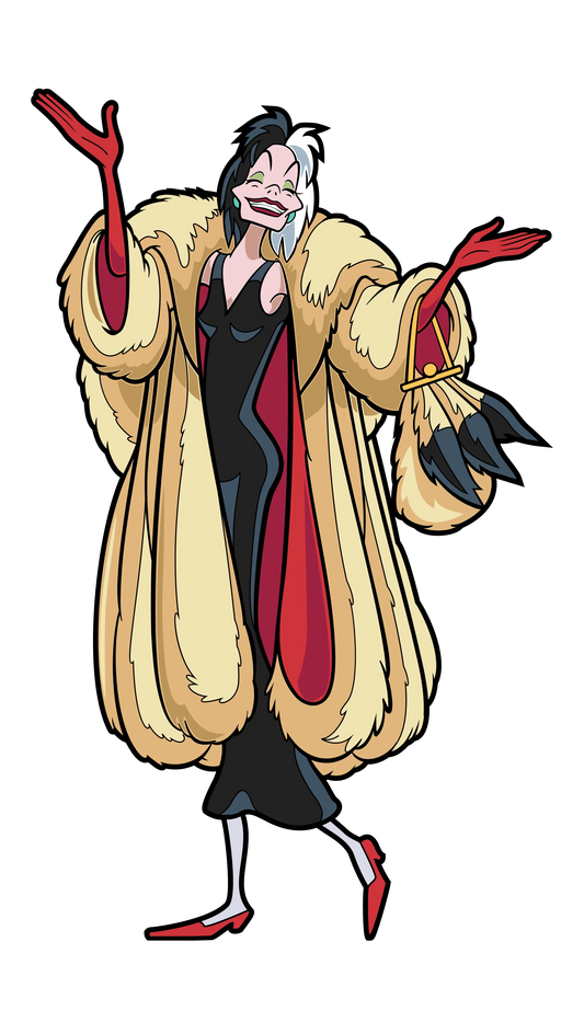 FiGPiN Cruella de Vil (755) Property: Disney Villains