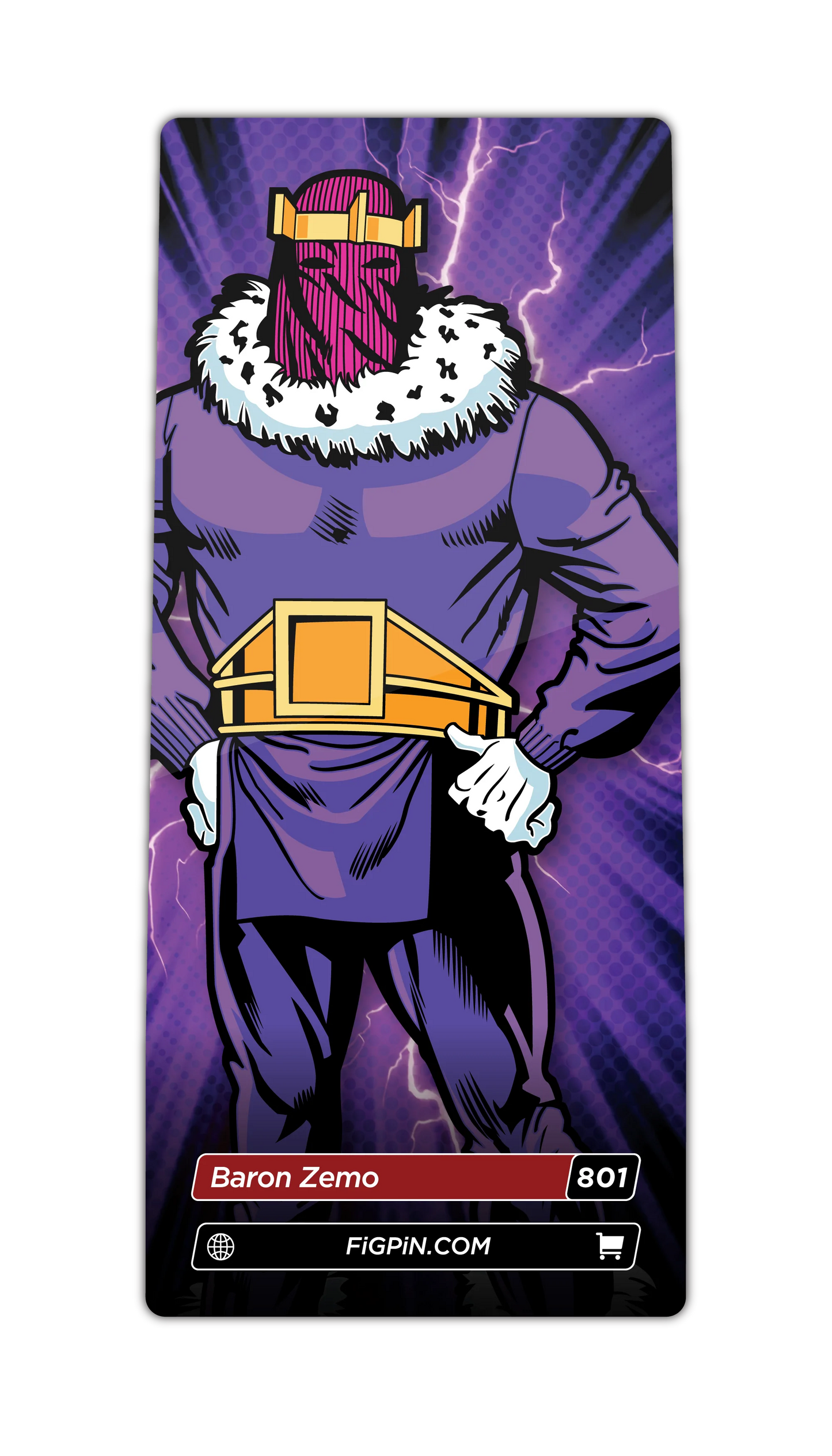 FiGPiN Baron Zemo (801) Property: Marvel Classic