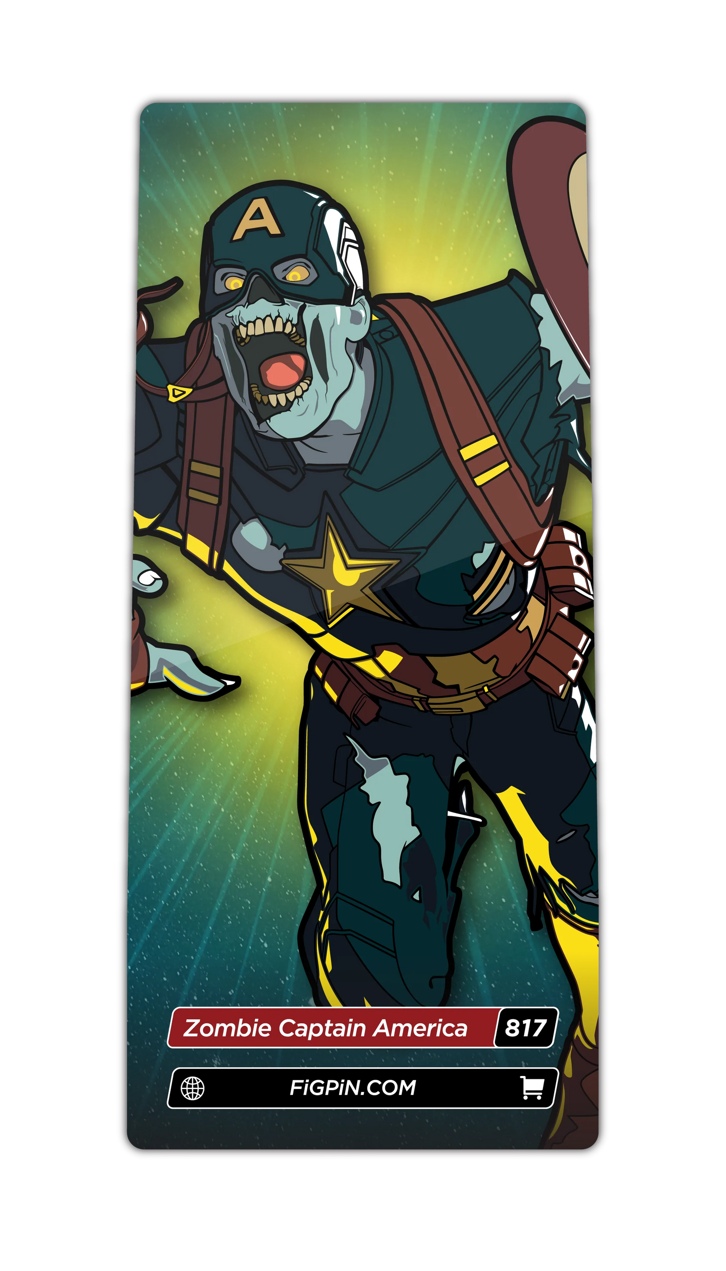 FiGPiN Zombie Captain America (817) Property: What If...?