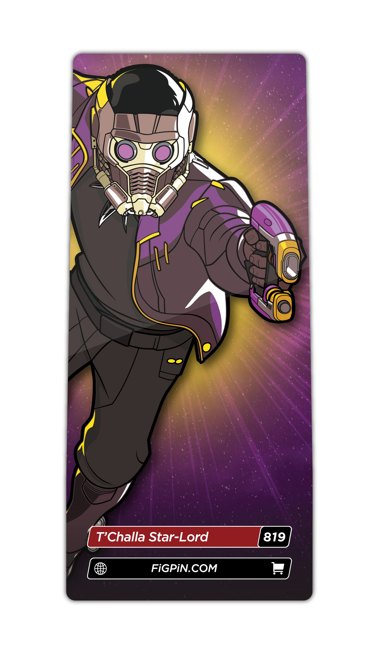 FiGPiN T'Challa Star-Lord (819) Property: What If...?