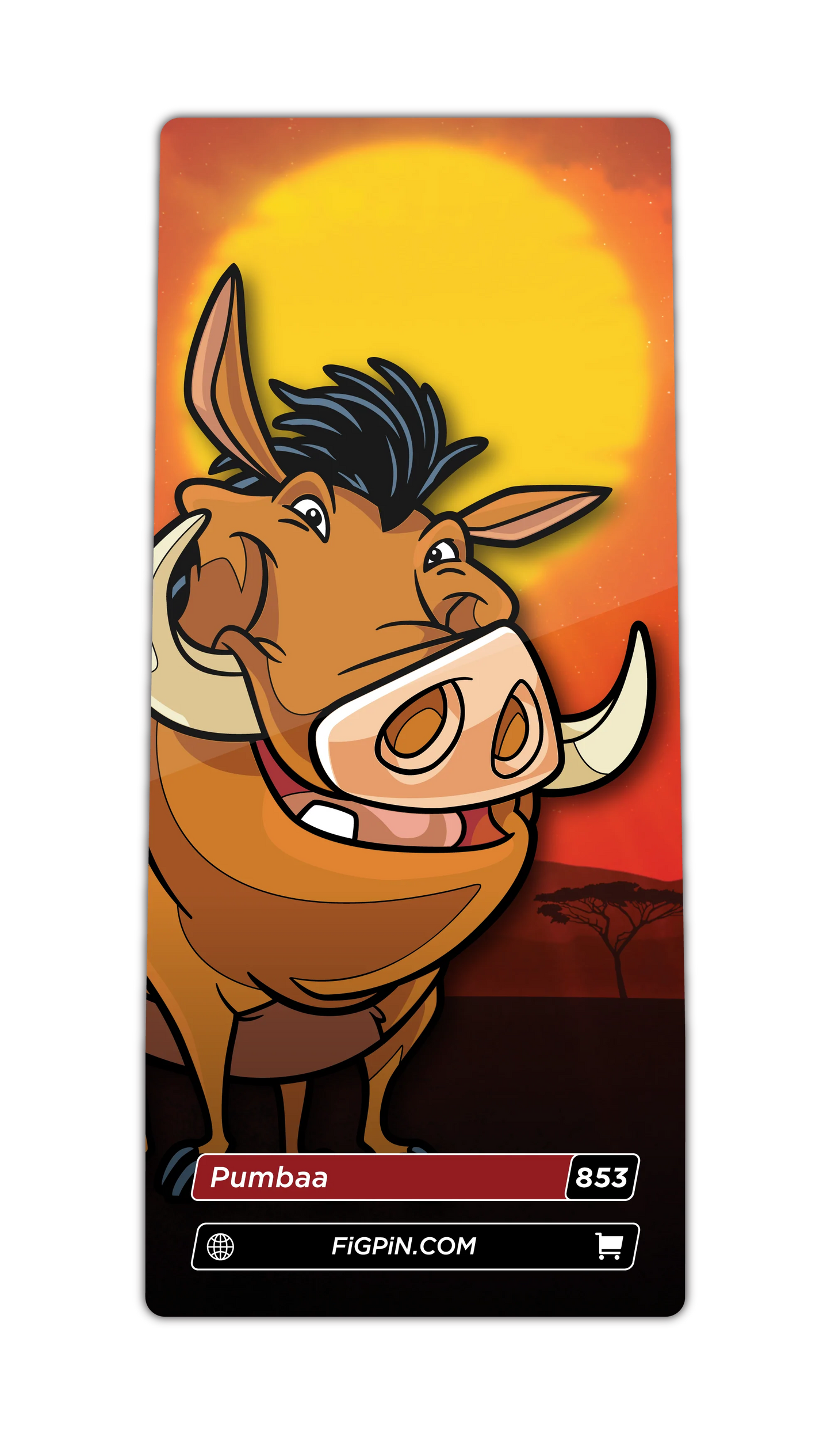 FiGPiN Pumbaa (853) Property: The Lion King