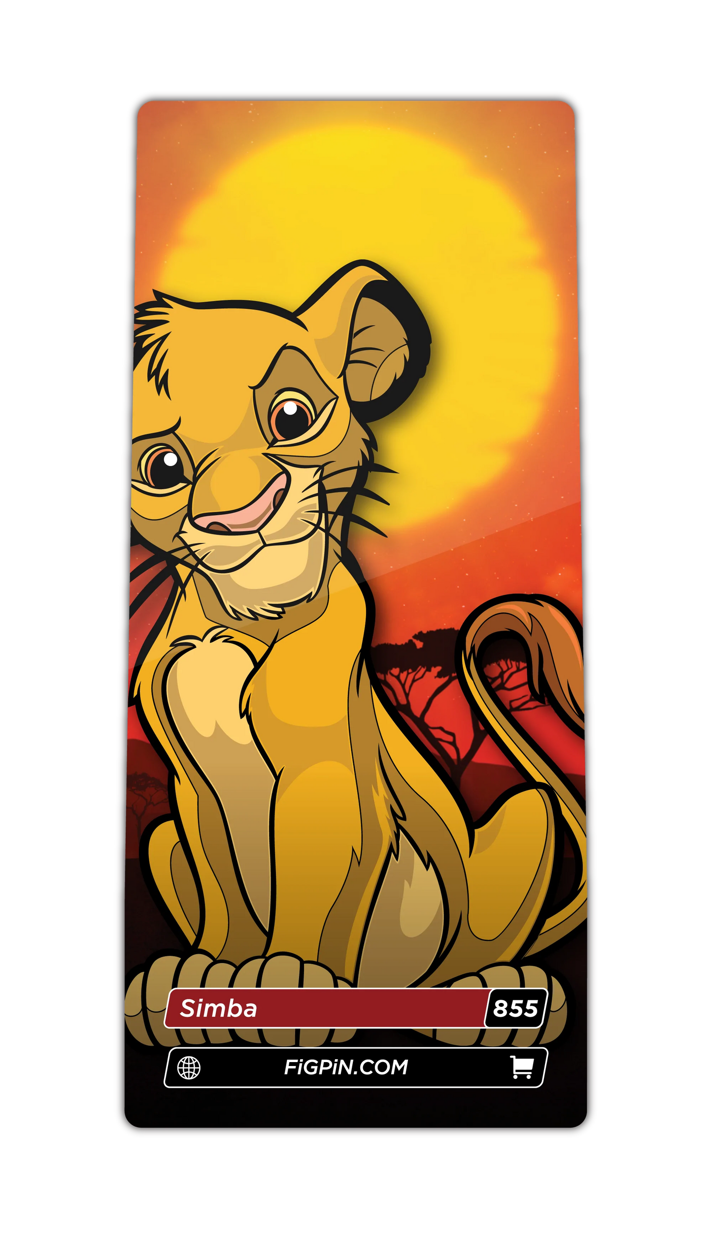 FiGPiN Simba (855) Property: The Lion King