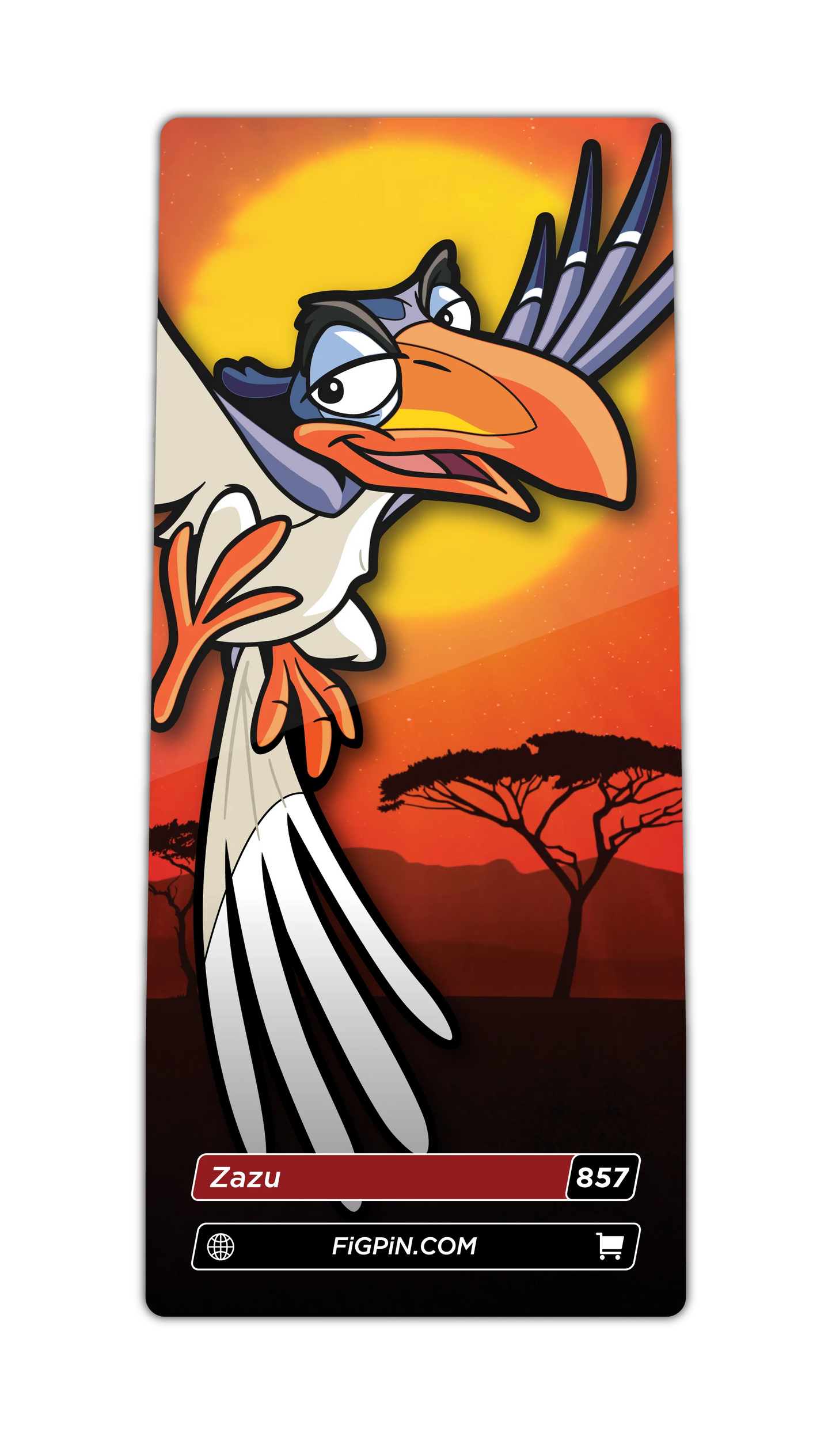 FiGPiN Zazu (857) Property: The Lion King
