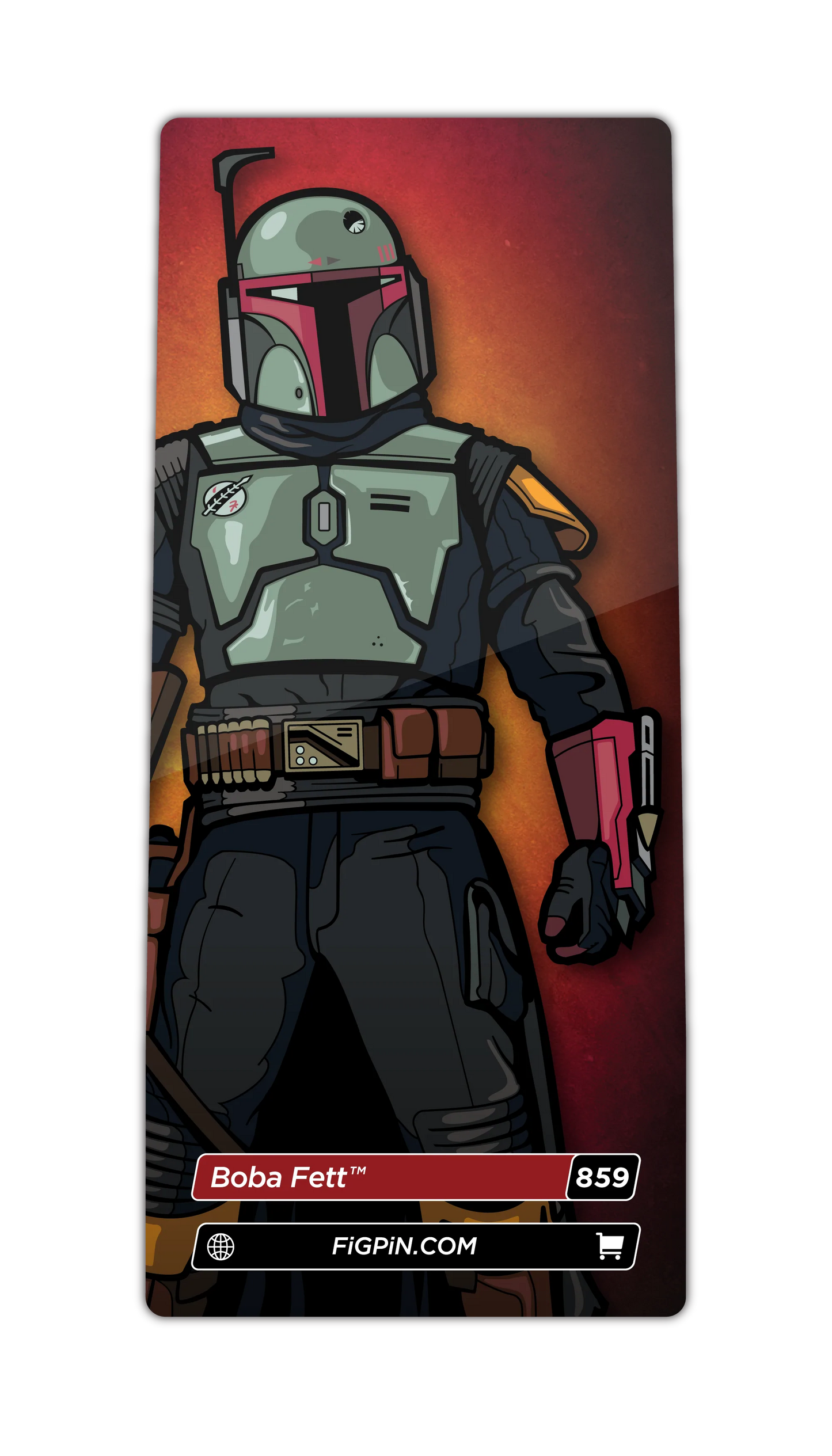 FiGPiN Boba Fett (859) Property: Star Wars The Book of Boba Fett