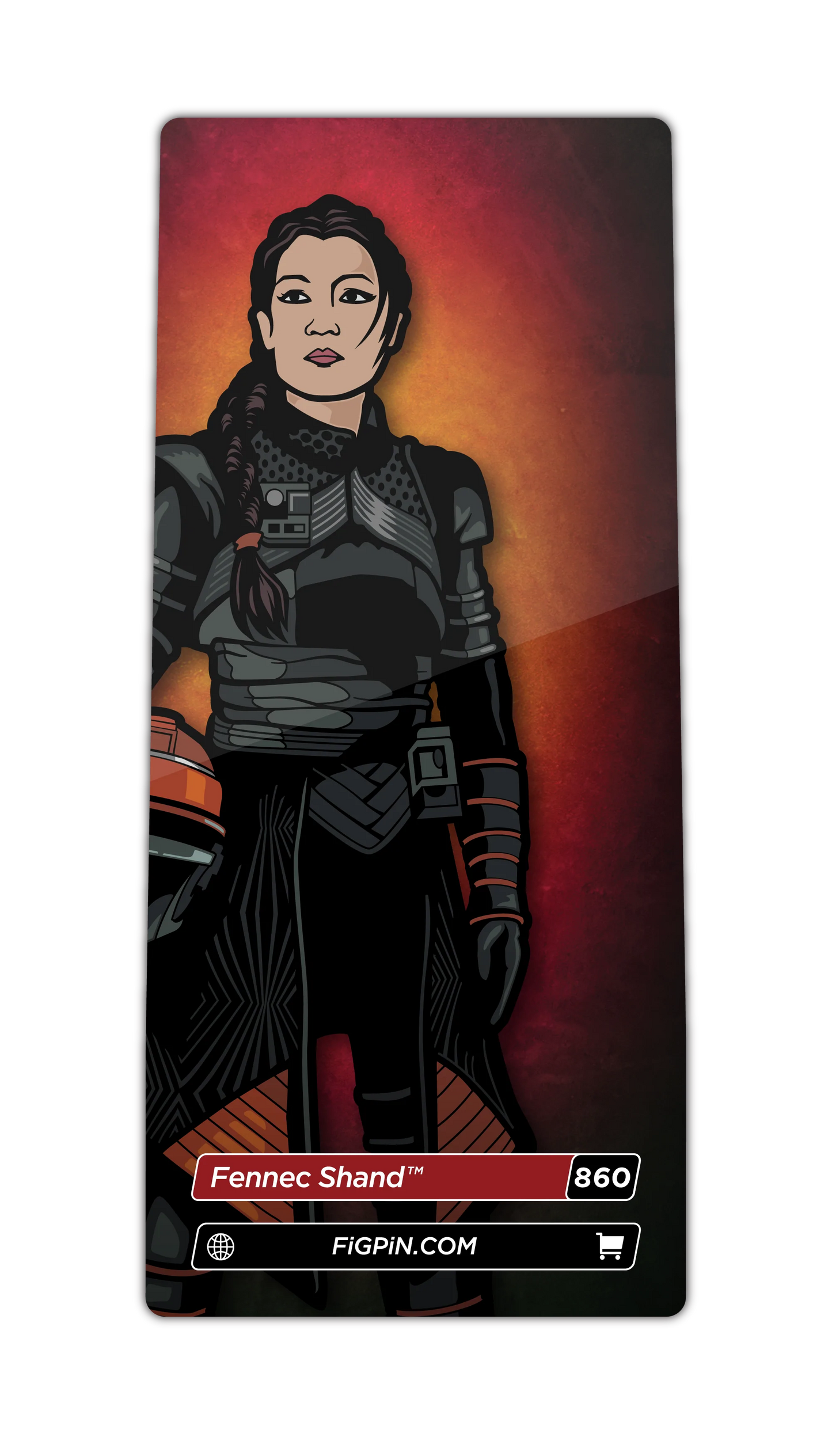 FiGPiN Fennec Shand (860) Property: Star Wars The Book of Boba Fett