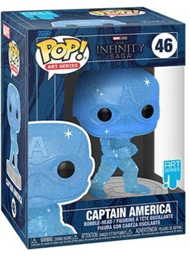 FUNKO POP! ARTIST SERIES: Infinity Saga- Cap America (Blue)