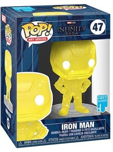 FUNKO POP! ARTIST SERIES: Infinity Saga- Iron Man (Yellow)