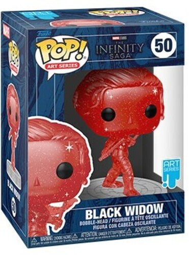 FUNKO POP! ARTIST SERIES: Infinity Saga- Black Widow (Red)