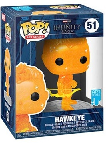 FUNKO POP! ARTIST SERIES: Infinity Saga- Hawkeye (Orange)