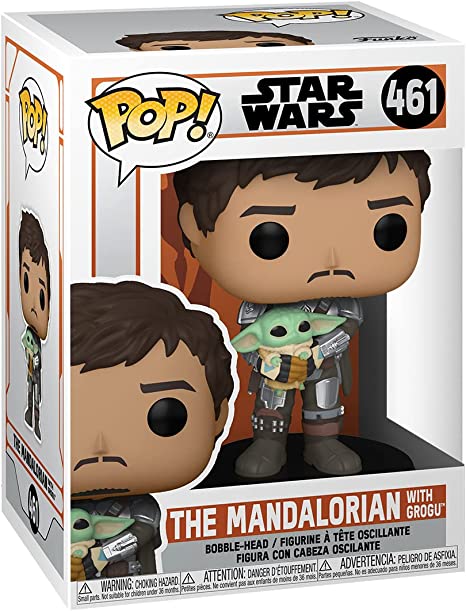 Funko Pop Star Wars The Mandalorian - Mando Holding Child 461