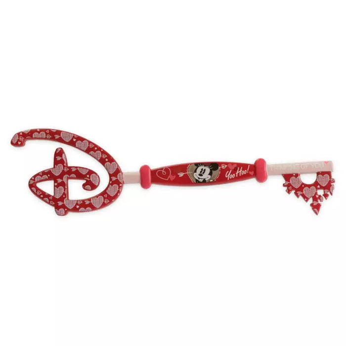 Mickey and Minnie Mouse Collectible Key Set – Valentine's Day