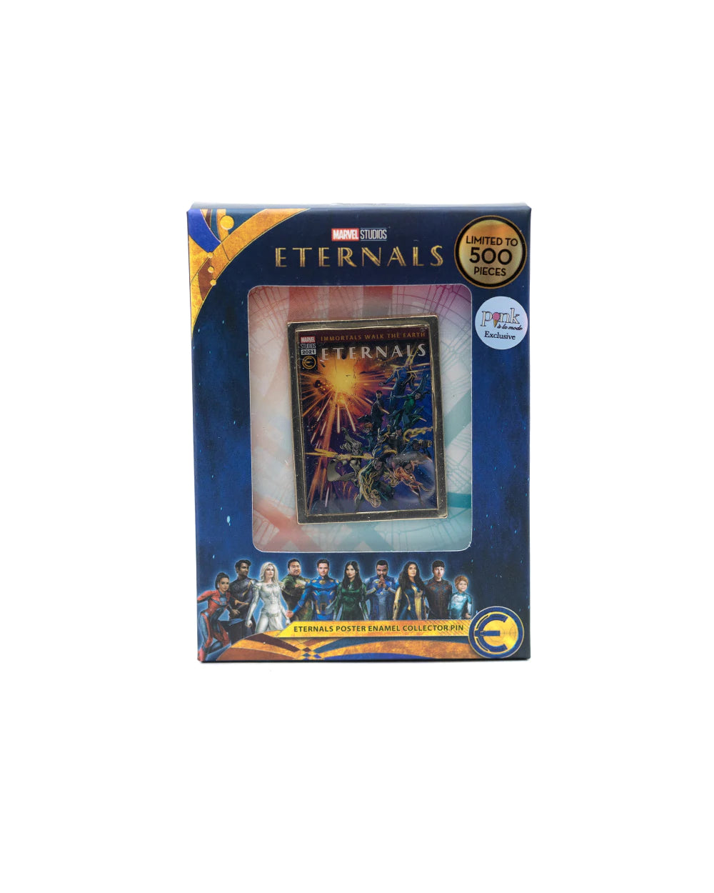 Marvel Eternals Comic Poster Limited Edition Enamel Pin Limited Edition