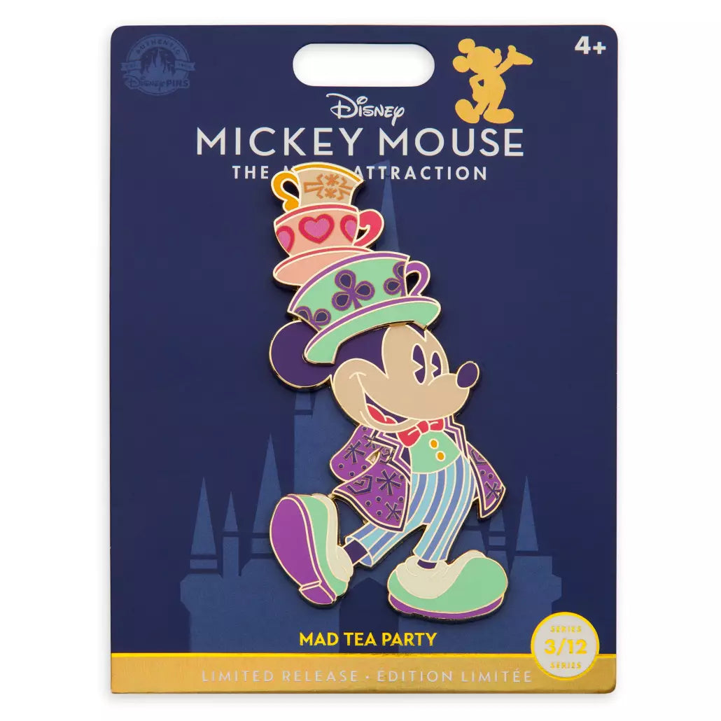 Mickey Mouse: The Main Attraction Pin – Mad Tea Party – Limited Release 3/12