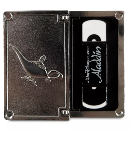 Disney Aladdin Genie VHS 2 Pin Box Set Limited Release