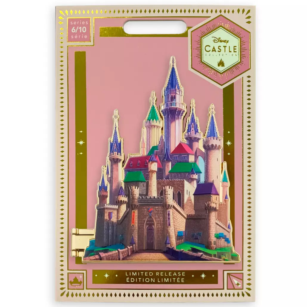 Aurora Castle Pin – Sleeping Beauty – Disney Castle Collection – Limited Release 6/10