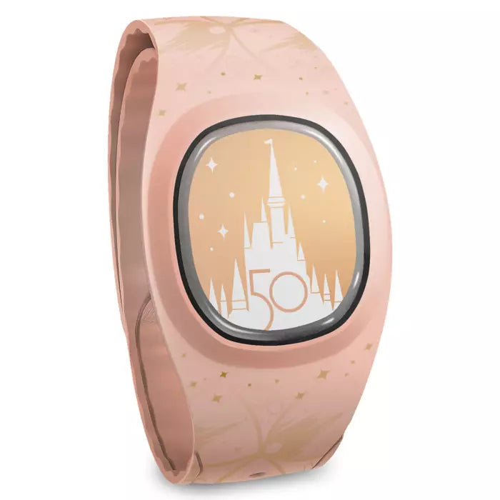 Cinderella Castle MagicBand+ Walt Disney World 50th Anniversary
