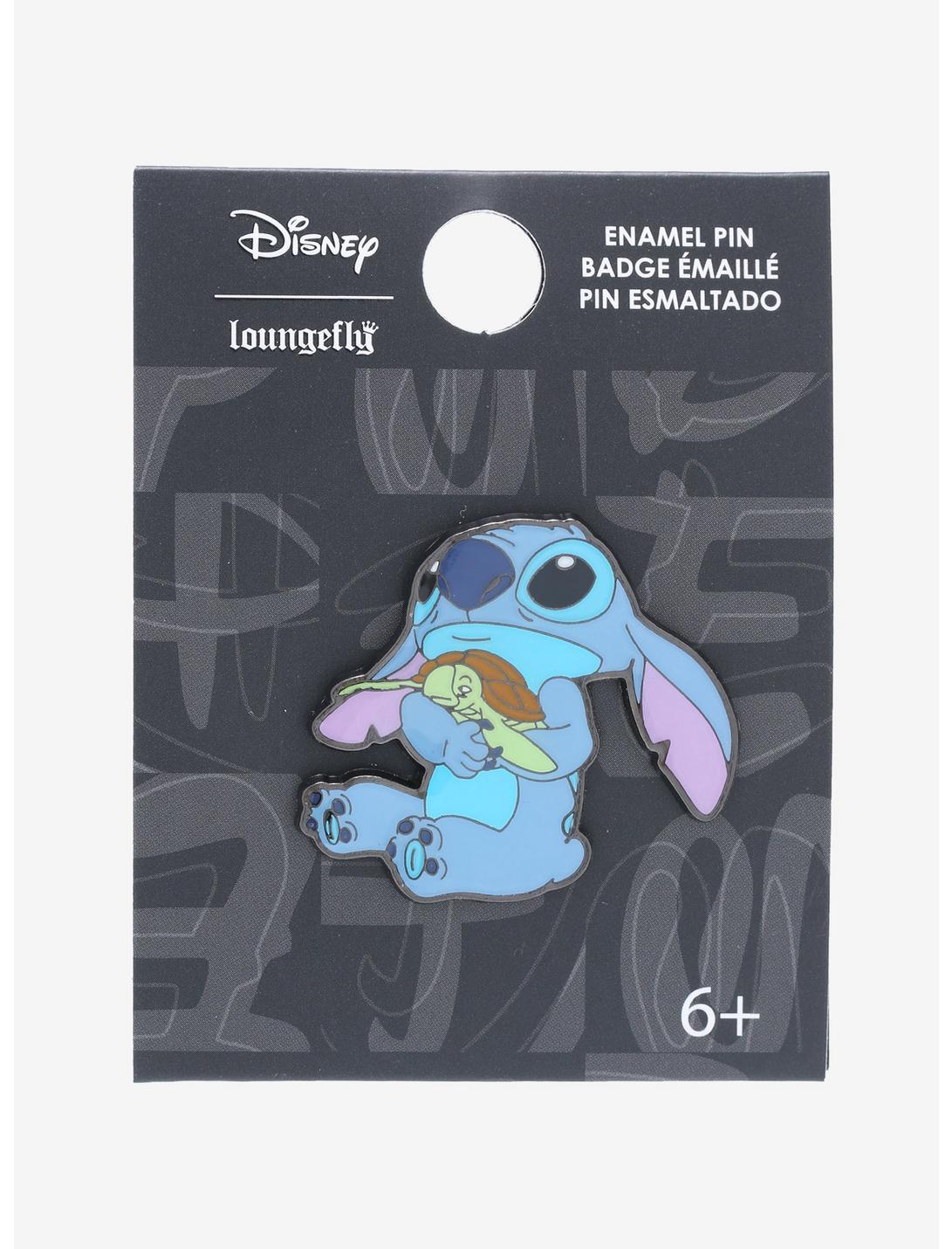 Loungefly Disney Lilo & Stitch Turtle Enamel Pin