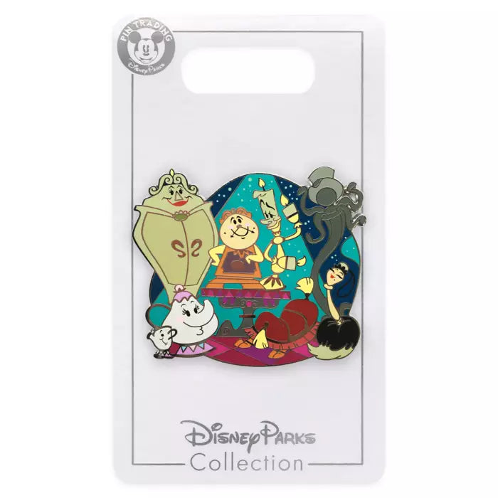 Beauty and the Beast Family Pin