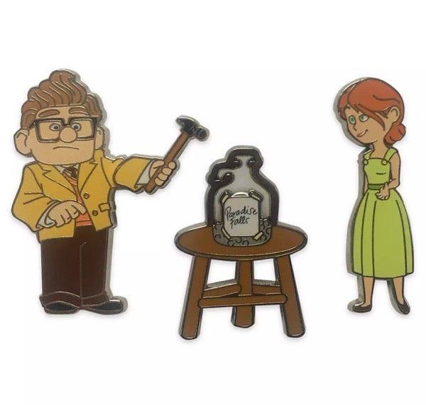 Carl & Ellie Flair Pin Set – Up