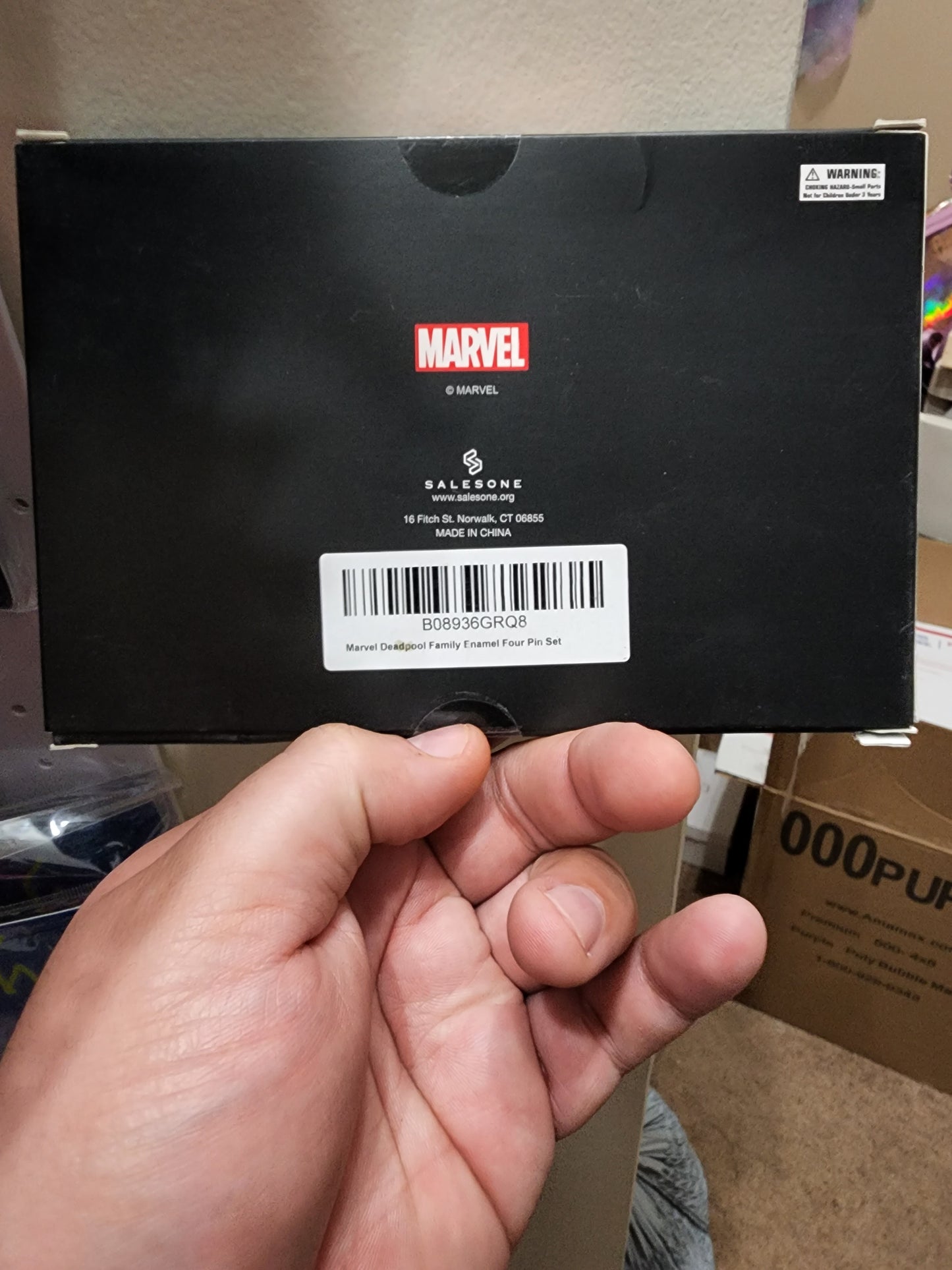 Marvel Deadpool Family 4 Pin Set Limited Edition