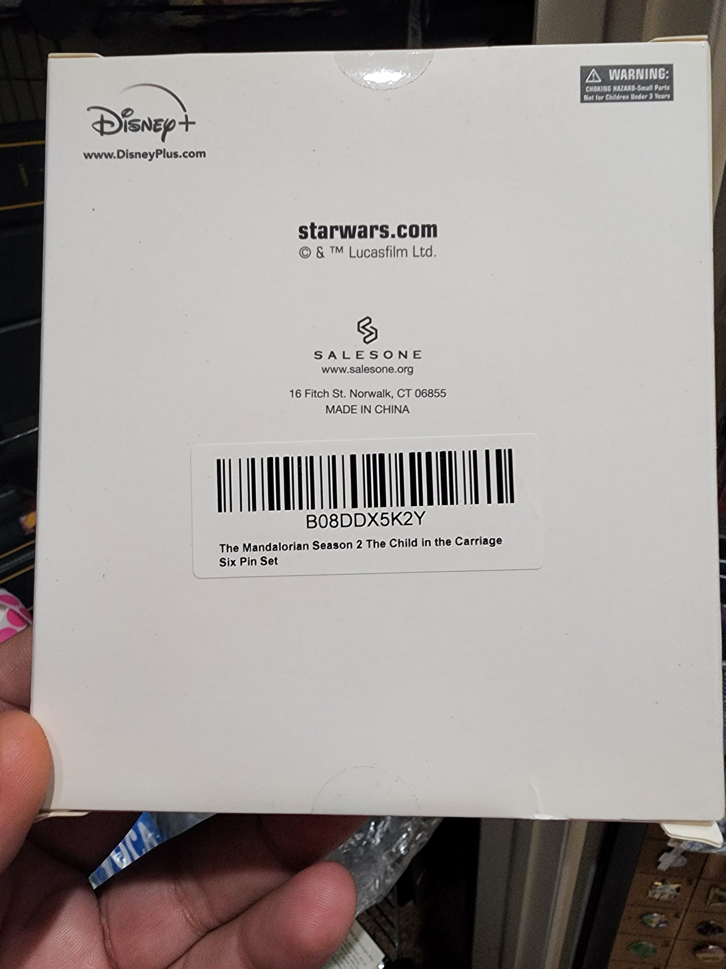 Star Wars: The Mandalorian The Child 6 Pin Set