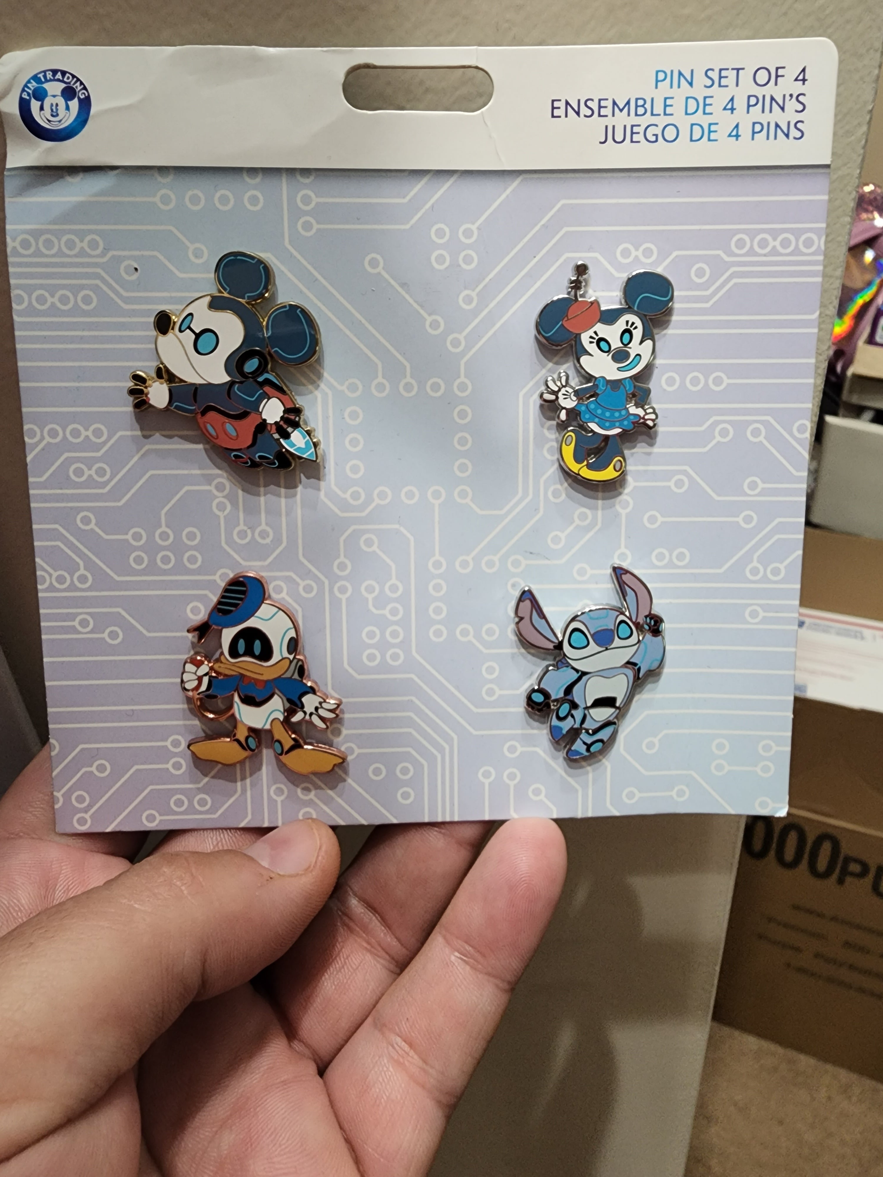 Disney Trading Pin 146643 Stitch - Mickey Mouse and Friends Robots