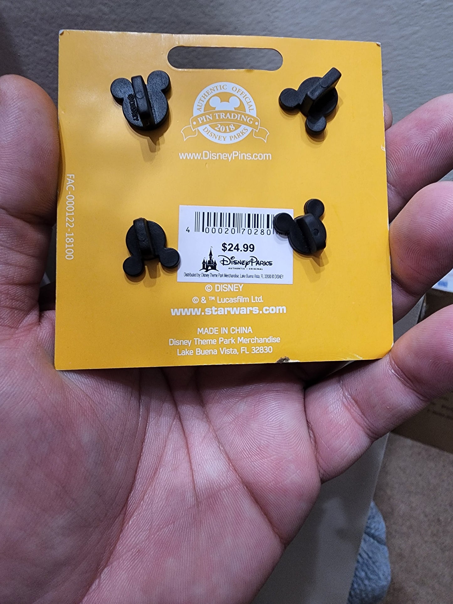 Star Wars: Han Solo Movie Pin Set