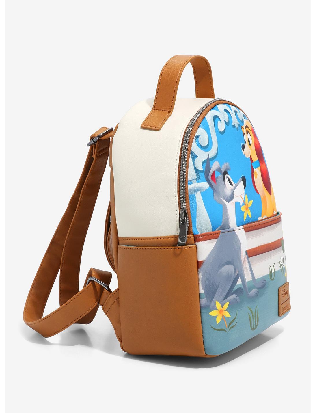 Loungefly Disney Lady and the Tramp cheapest Floral Mini Backpack