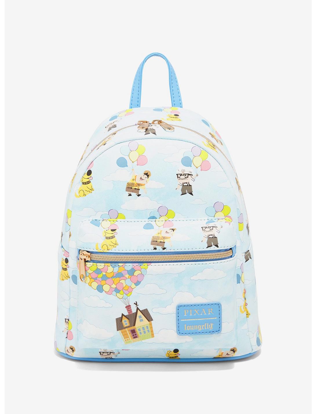 Loungefly Disney Pixar Up Group Balloons Mini Backpack