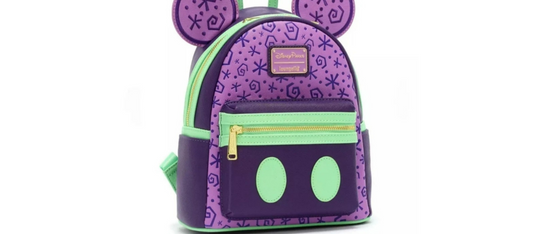 Mad Tea Party Mickey Mouse Main Attraction Mini Backpack Loungefly Disney NEW