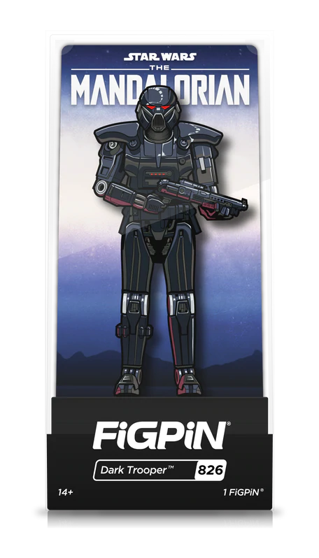 FiGPiN Dark Trooper (826) Property: Star Wars The Mandalorian