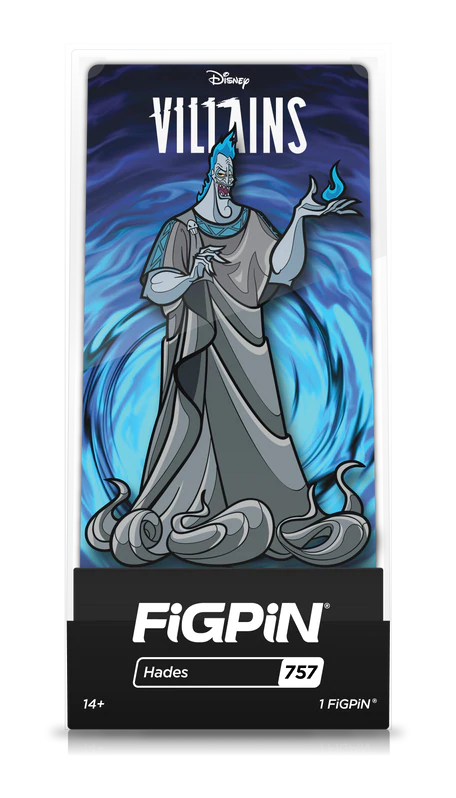 FiGPiN Hades (757) Property: Disney Villains