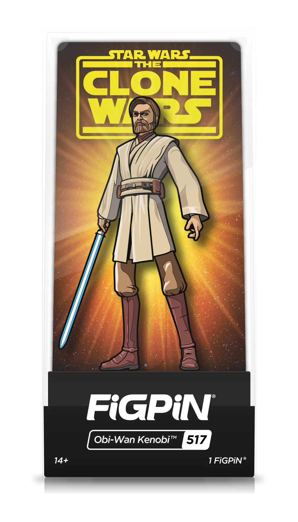 FiGPiN Obi-Wan Kenobi (517) Property: Star Wars The Clone Wars