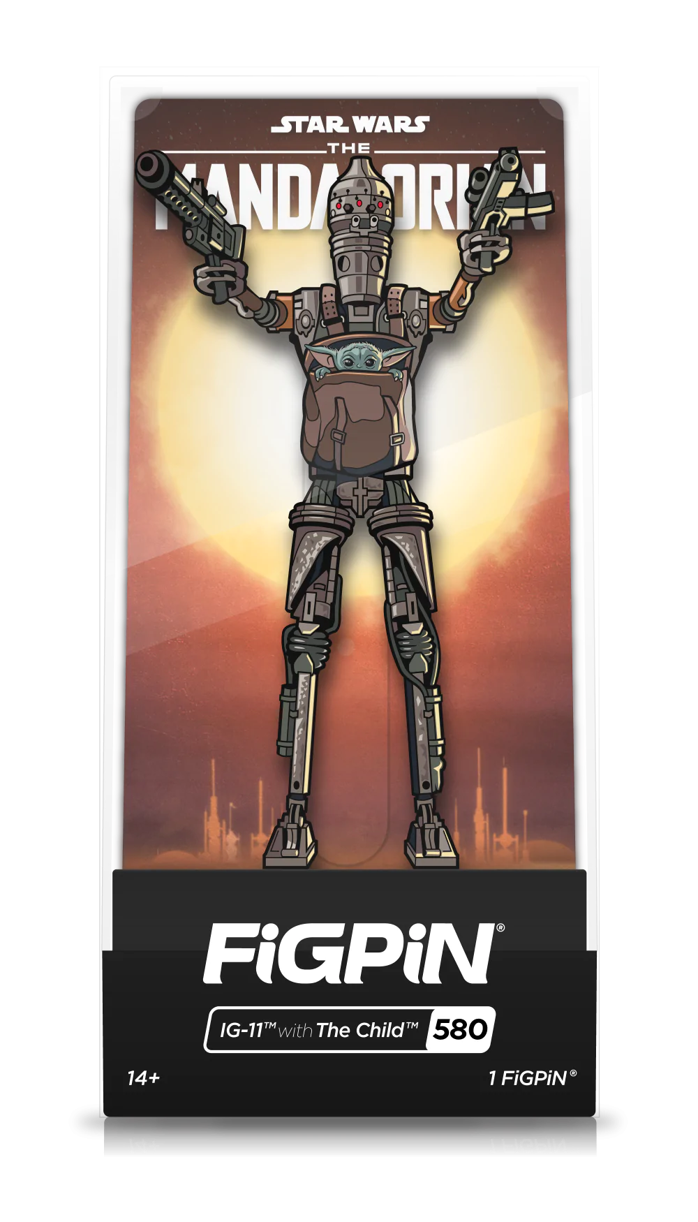 FiGPiN IG-11 with The Child (580) Property: Star Wars The Mandalorian